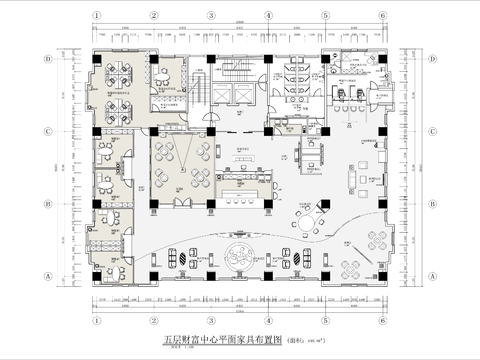  售楼部cad平面图 
