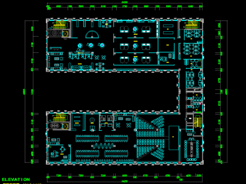  大型婚庆公司设计平面布置图 