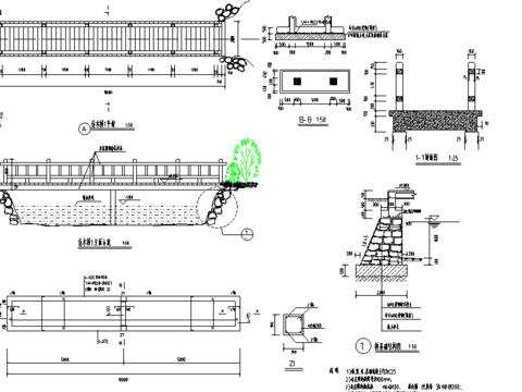  梁板基础配筋节点大样图 