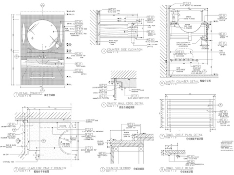  节点大样装修CAD图库 