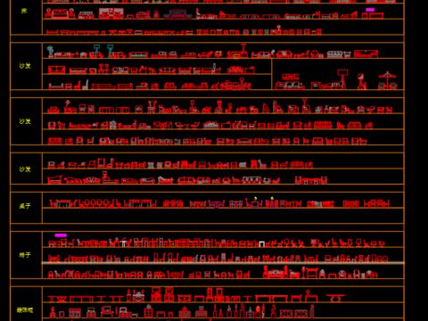  超实用性平立面图库 