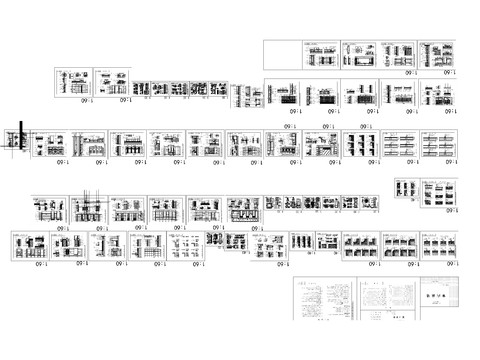 各类常用CAD施工节点图库 
