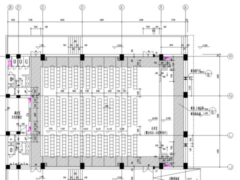  教学楼建筑cad施工图 