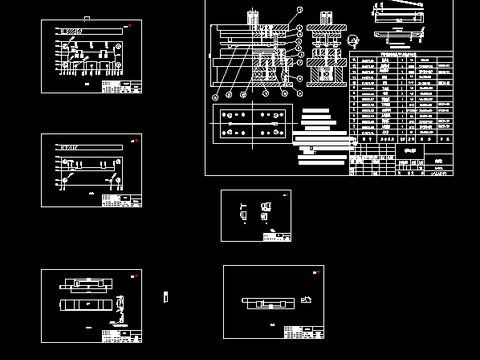  Q235锌板模具节点大样 