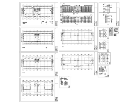  48工業(yè)園區(qū)廠房建筑cad施工圖 