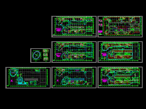  苏州东盛步行街A区施工图 