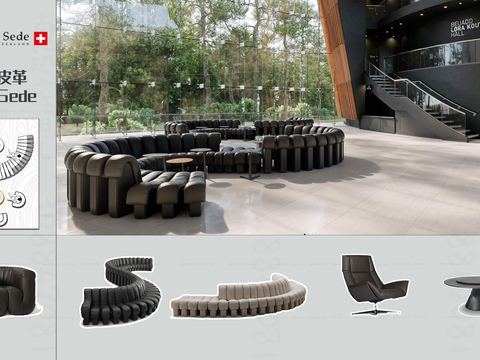  意大利Desede组合cad图库 