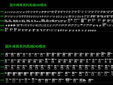  国外系列高端CAD图库 