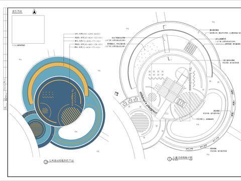  儿童活动场地细部节点大样 
