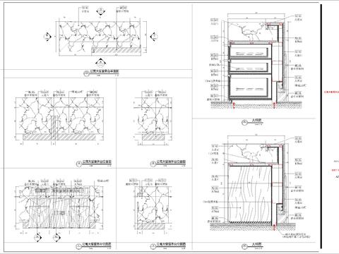  服务台cad大样图 