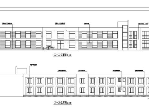  惠農(nóng)新區(qū)社區(qū)衛(wèi)生服務(wù)中心CAD施工圖 