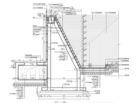  特色水景cad大样图 