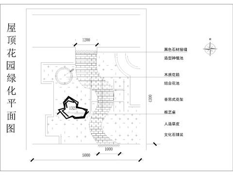  园林景观cad平面图 