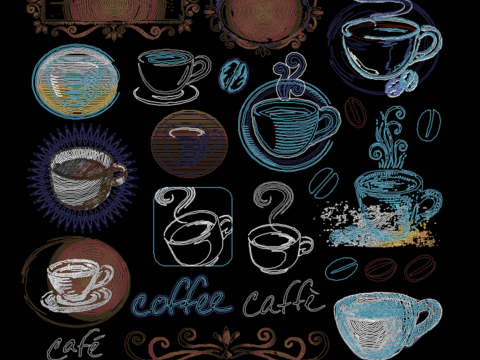  中式图案花纹CAD图库 