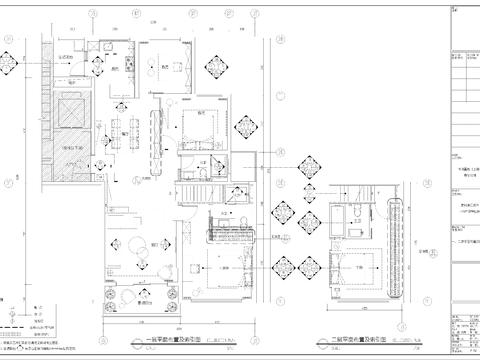  华润置地温州滨江样板间CAD施工图 