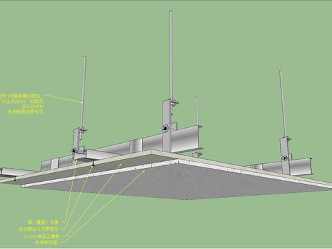  顶面节点图cad节点图 