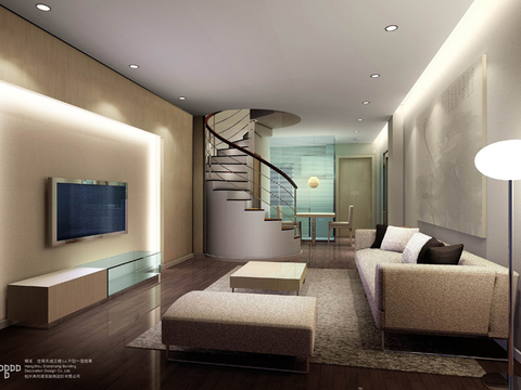  公寓装修cad施工图 