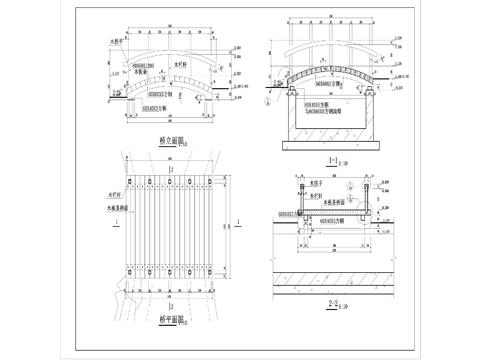  44小桥cad大样图 