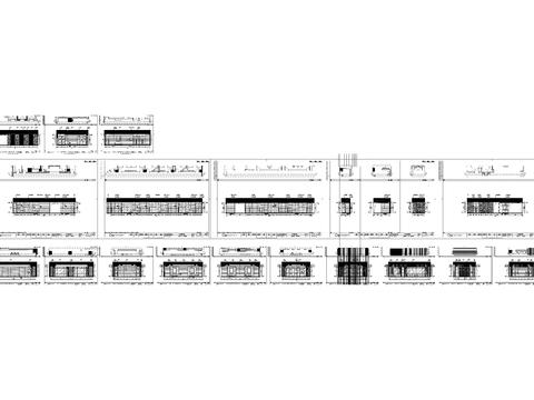  会议室立面节点大样图 