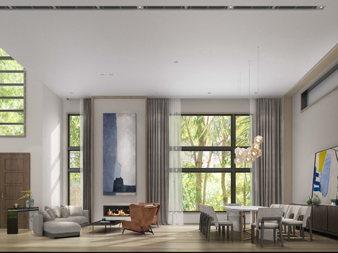  美国两层私宅别墅 