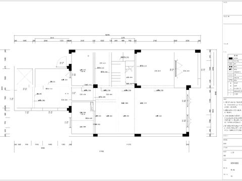  欧式别墅施工图 