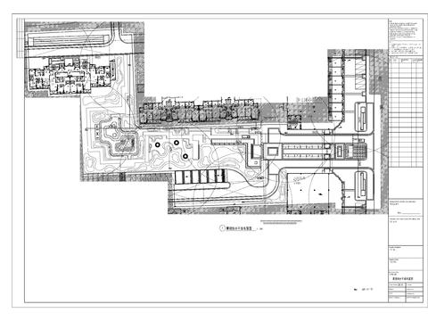  给排水cad平面图 