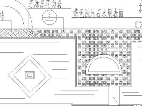  規(guī)劃千千園CAD施工圖 