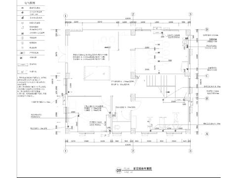  泊寓首层公区插座电路图 