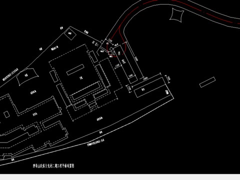  规划建筑平面CAD布置图 