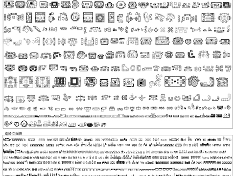  室内装修设计师素材cad图库 