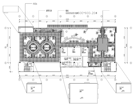  辦公樓cad施工圖 