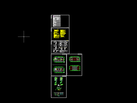  戚庄党群服务中心CAD施工图 