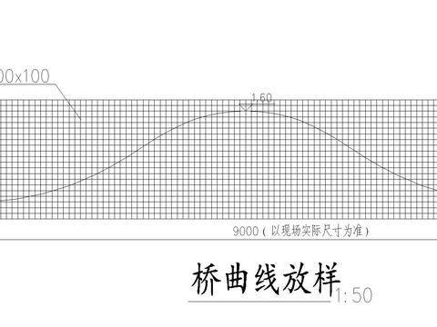  公园拱桥节点大样 