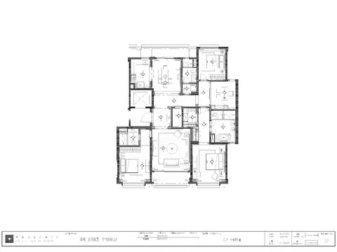  邱德光杭州绿城城园G型施工图 
