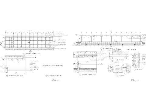  地下车库出入口节点cad图 