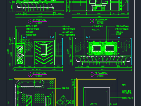  KTV最新CAD常用图块 