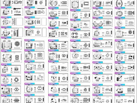  2022高级感网红CAD图库 
