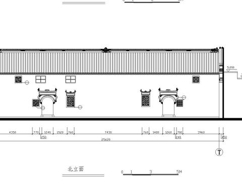  古建筑cad施工图 