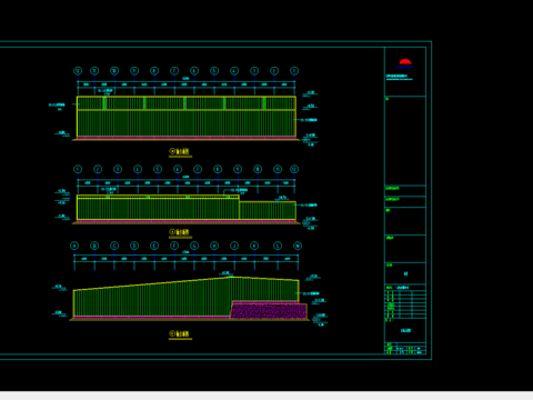  公司仓库cad图纸 