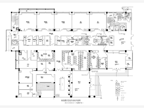  化学物理分析 检验检测 PCR实验室cad施工图 