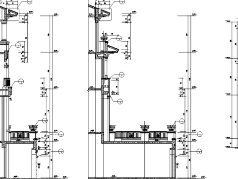  墙身cad节点大样 