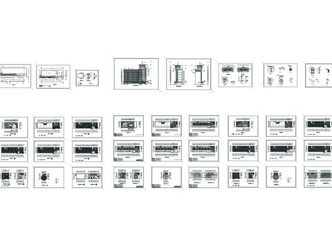  某宾馆装饰设计cad施工图 