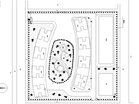  建筑cad施工圖 