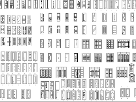  CAD素材图CAD图库 