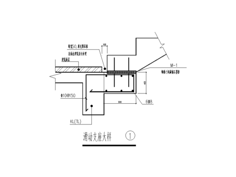  水箱基础cad大样图 