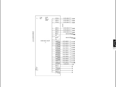  某新中式餐厅水电图 