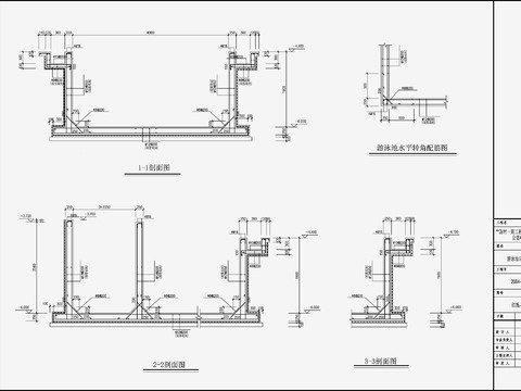  住宅混凝土结构CAD施工图 
