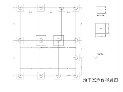  農(nóng)村別墅cad施工圖 