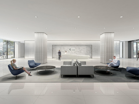  【金螳螂Gensler】上海山鹰国际办公室丨施工图+效果图+物料 