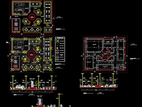  儿童乐园cad图库 